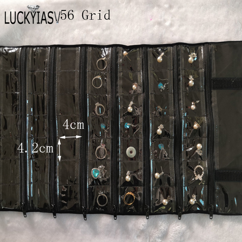 黒のベルベットとジッパー付きのジュエリーバッグ,リング,イヤ - Laptops のレビューと価格