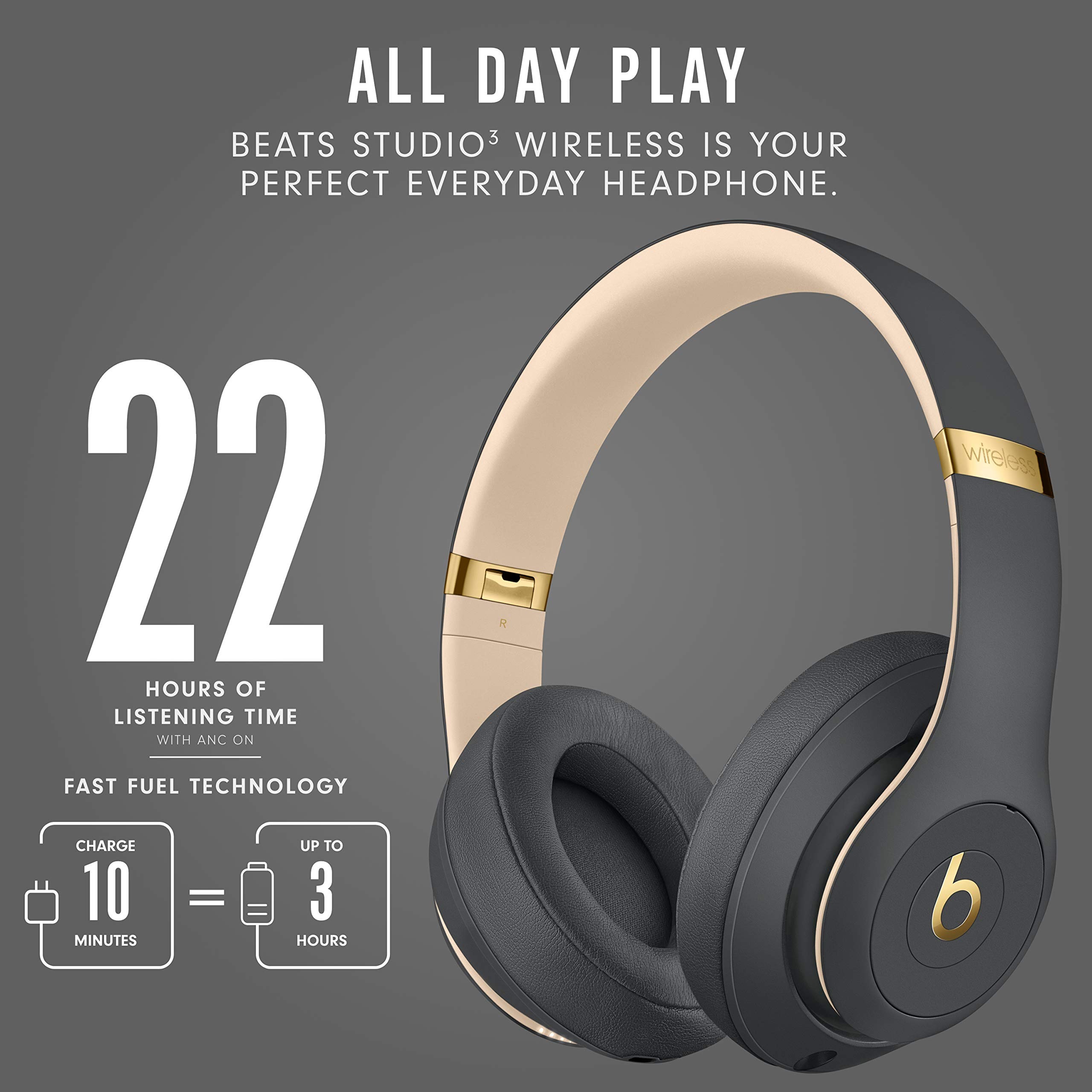 Beats Studio 3 ワイヤレス Bluetooth - Anc Wireless Over Ear Headphones のレビューと価格