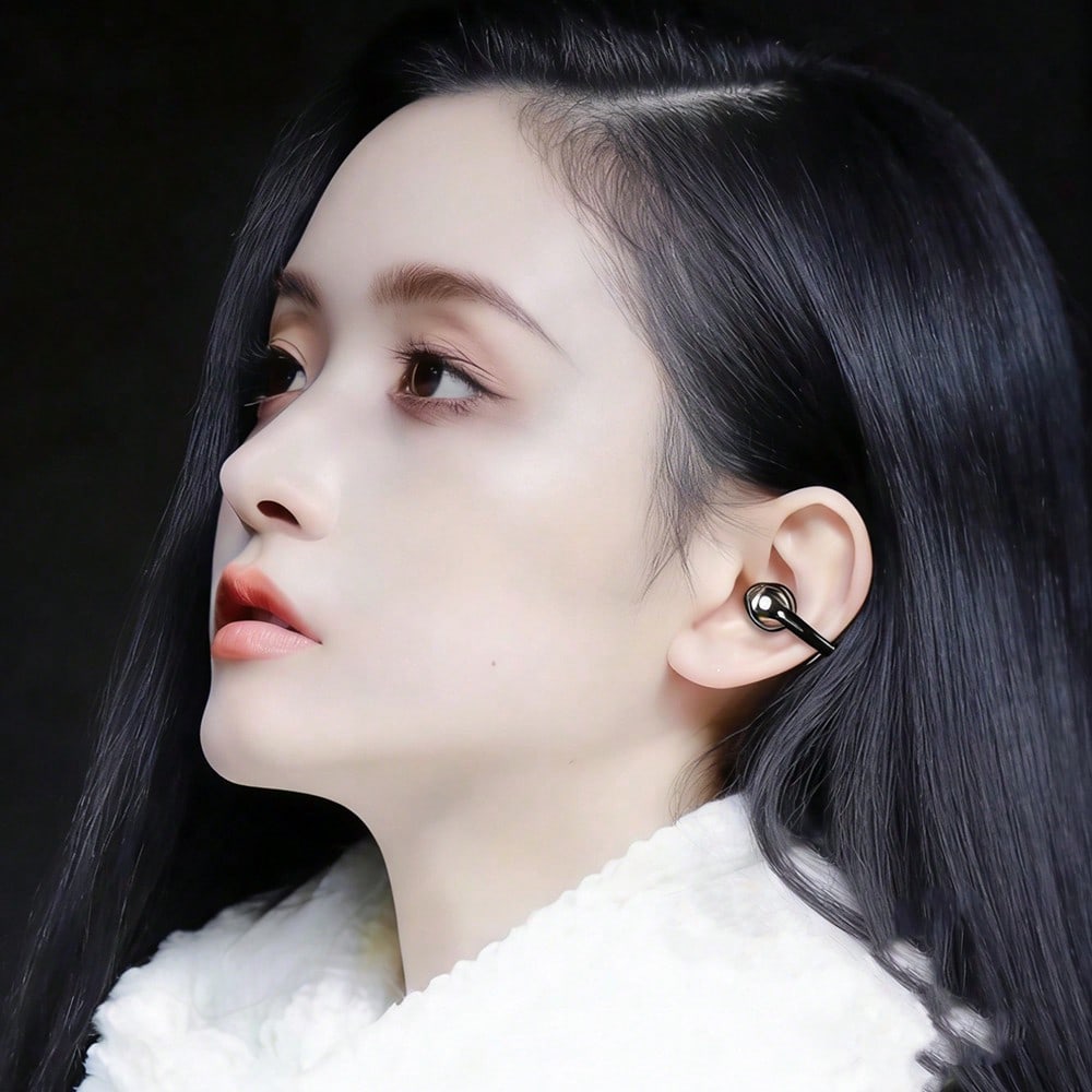 ワイヤレスオープンイヤーイヤークリップENCイヤホン Blu - Bone Conduction Running Headphones のレビューと価格