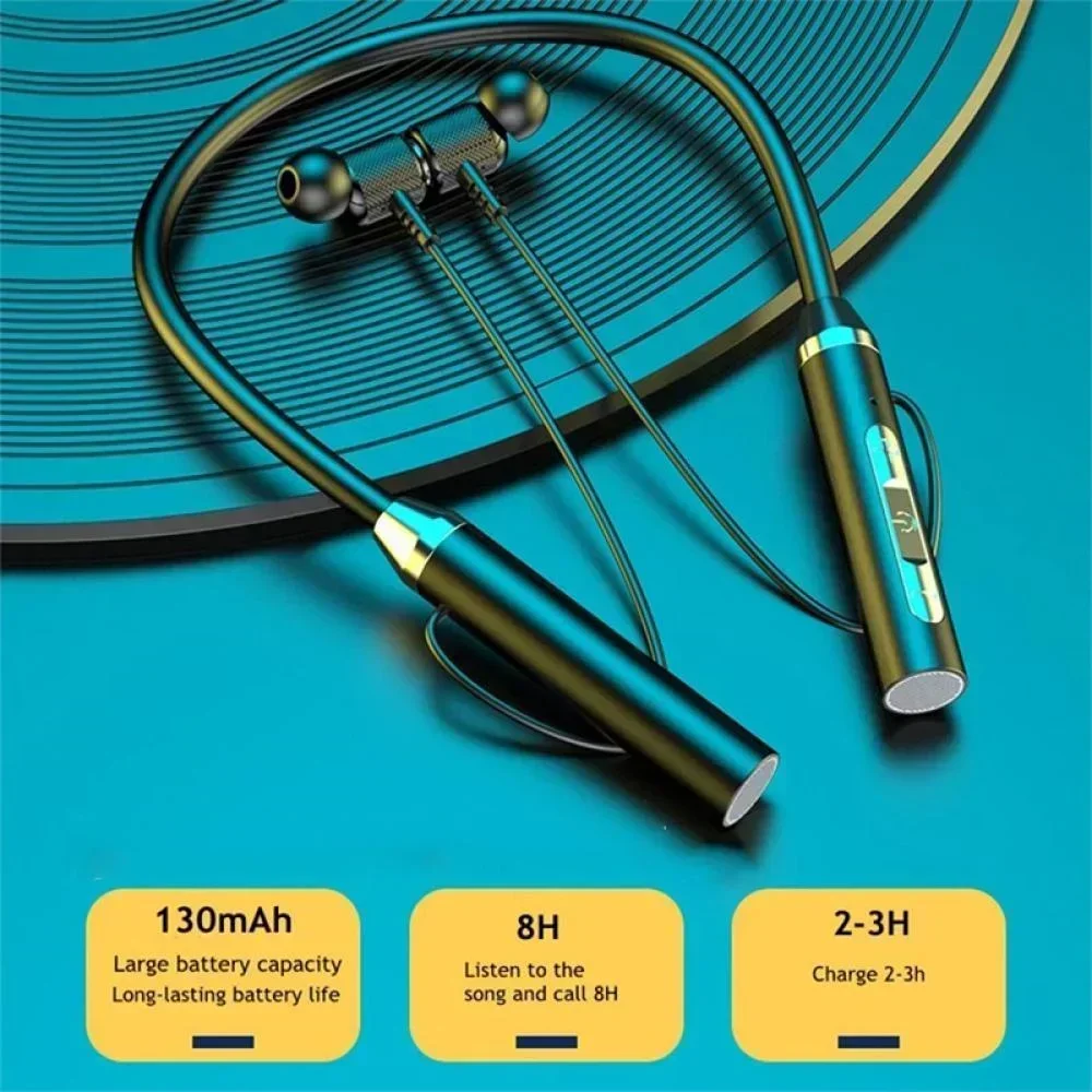 K58 ワイヤレスヘッドホン Bluetooth ネックバン - Magnetic Neckband Sports Earphones のレビューと価格