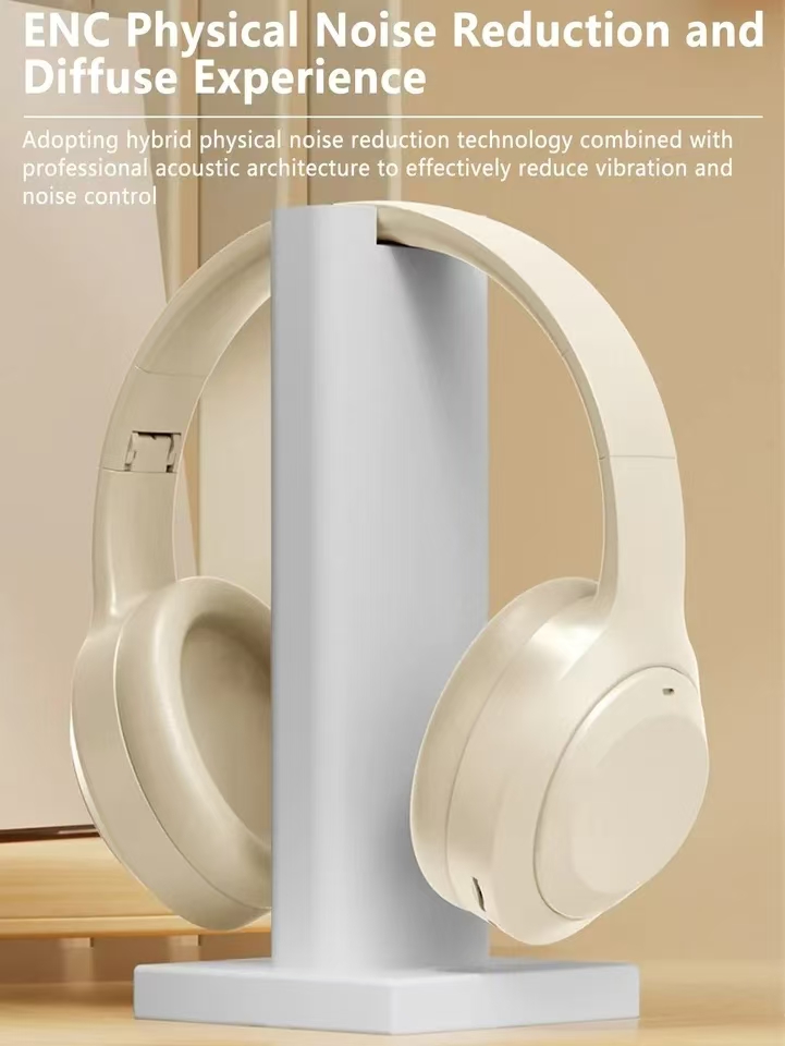 Bluetooth 5.3ワイヤレスヘッドセット,HDマイク - Anc Wireless Over Ear Headphones のレビューと価格