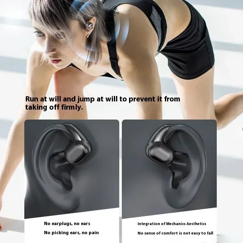 2028 QCY 骨伝導イヤホン スポーツ Bluetoot - Headphones のレビューと価格